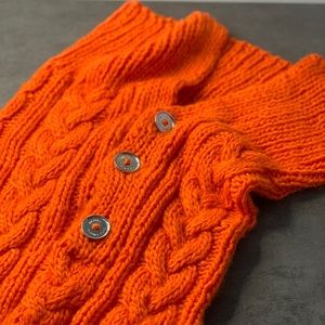 Michael Kors Orange Snood ~ Winter Neck Warmer